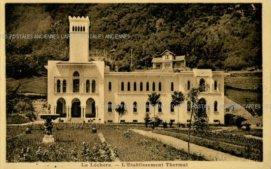Cartes postales anciennes > CARTES POSTALES > carte postale ancienne > cartes-postales-ancienne.com Auvergne rhone alpes Savoie La Lechere