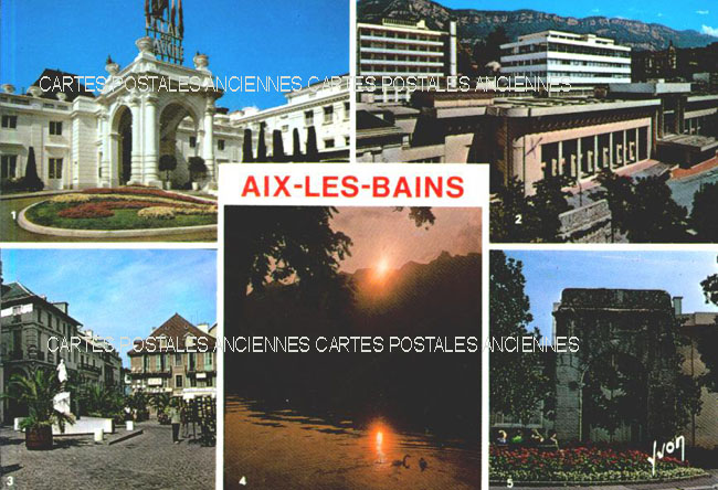 Cartes postales anciennes > CARTES POSTALES > carte postale ancienne > cartes-postales-ancienne.com Auvergne rhone alpes Savoie Aix Les Bains