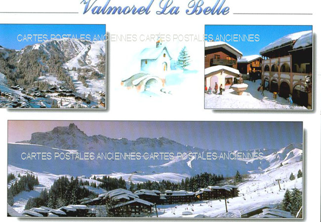 Cartes postales anciennes > CARTES POSTALES > carte postale ancienne > cartes-postales-ancienne.com Auvergne rhone alpes Savoie Les Avanchers Valmorel