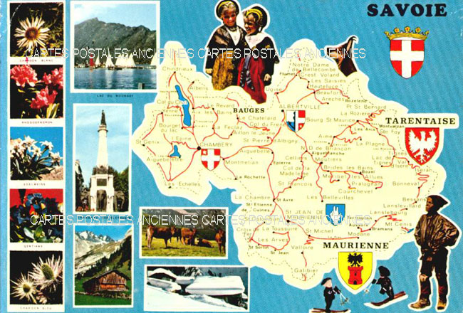 Cartes postales anciennes > CARTES POSTALES > carte postale ancienne > cartes-postales-ancienne.com Auvergne rhone alpes Savoie Saint Pierre De Curtille