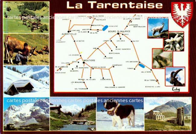 Cartes postales anciennes > CARTES POSTALES > carte postale ancienne > cartes-postales-ancienne.com Auvergne rhone alpes Savoie Moutiers