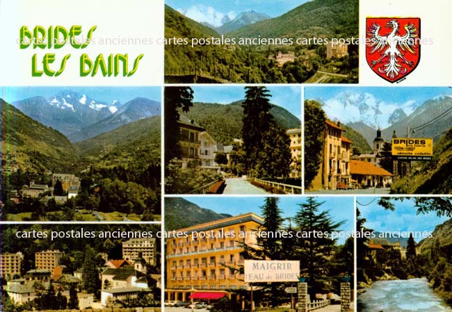 Cartes postales anciennes > CARTES POSTALES > carte postale ancienne > cartes-postales-ancienne.com Auvergne rhone alpes Savoie Brides Les Bains
