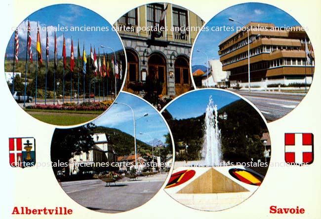 Cartes postales anciennes > CARTES POSTALES > carte postale ancienne > cartes-postales-ancienne.com Auvergne rhone alpes Savoie Albertville