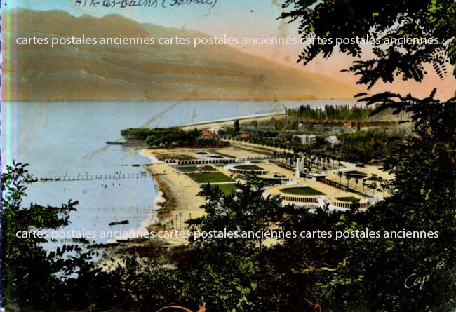 Cartes postales anciennes > CARTES POSTALES > carte postale ancienne > cartes-postales-ancienne.com Auvergne rhone alpes Savoie Aix Les Bains