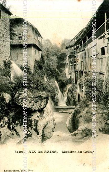 Cartes postales anciennes > CARTES POSTALES > carte postale ancienne > cartes-postales-ancienne.com Auvergne rhone alpes Savoie Aix Les Bains