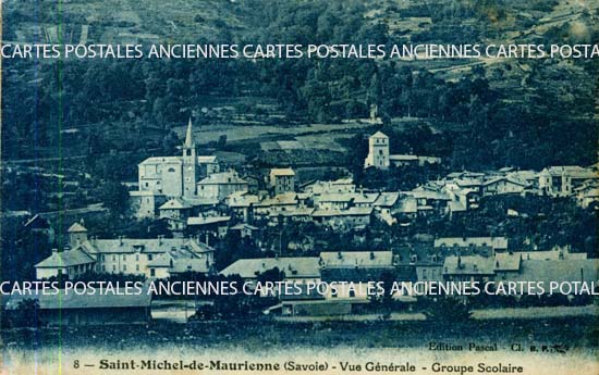 Cartes postales anciennes > CARTES POSTALES > carte postale ancienne > cartes-postales-ancienne.com Auvergne rhone alpes Savoie Saint Michel De Maurienne