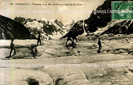Cartes postales anciennes > CARTES POSTALES > carte postale ancienne > cartes-postales-ancienne.com Auvergne rhone alpes Haute savoie Chamonix Mont Blanc