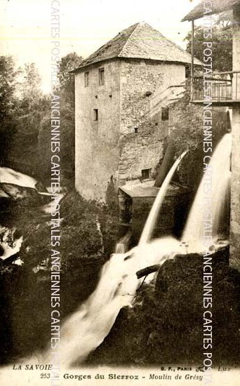 Cartes postales anciennes > CARTES POSTALES > carte postale ancienne > cartes-postales-ancienne.com Auvergne rhone alpes Savoie Gresy Sur Aix