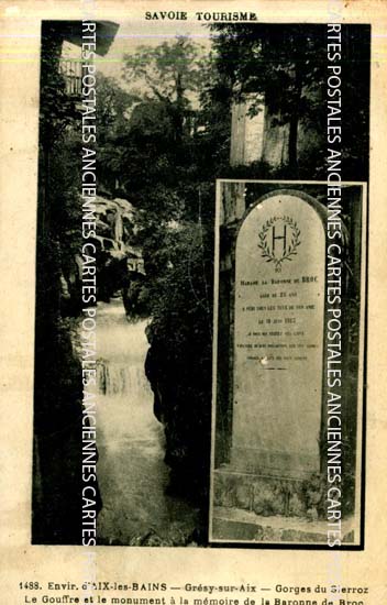 Cartes postales anciennes > CARTES POSTALES > carte postale ancienne > cartes-postales-ancienne.com Auvergne rhone alpes Savoie Aix Les Bains