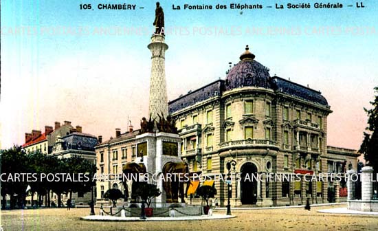 Cartes postales anciennes > CARTES POSTALES > carte postale ancienne > cartes-postales-ancienne.com Auvergne rhone alpes Savoie Chambery