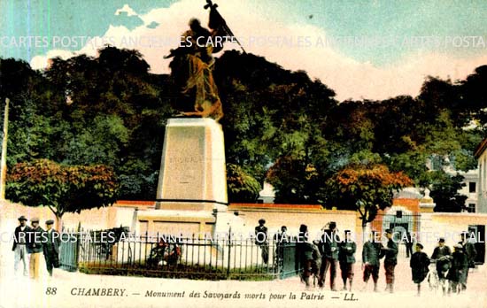 Cartes postales anciennes > CARTES POSTALES > carte postale ancienne > cartes-postales-ancienne.com Auvergne rhone alpes Savoie Chambery