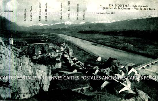 Cartes postales anciennes > CARTES POSTALES > carte postale ancienne > cartes-postales-ancienne.com Auvergne rhone alpes Savoie Montmelian