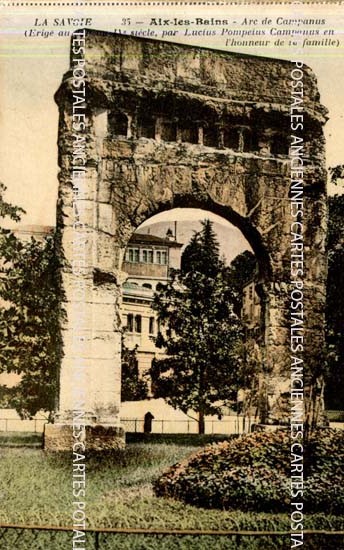 Cartes postales anciennes > CARTES POSTALES > carte postale ancienne > cartes-postales-ancienne.com Auvergne rhone alpes Savoie Aix Les Bains