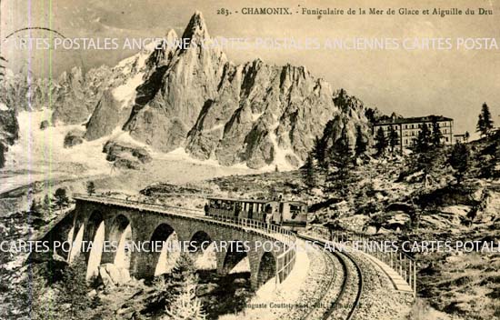 Cartes postales anciennes > CARTES POSTALES > carte postale ancienne > cartes-postales-ancienne.com Auvergne rhone alpes Haute savoie Chamonix Mont Blanc