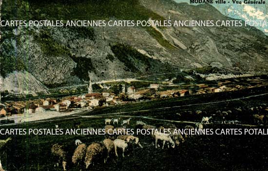 Cartes postales anciennes > CARTES POSTALES > carte postale ancienne > cartes-postales-ancienne.com Auvergne rhone alpes Savoie Modane