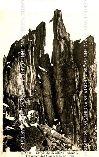 Cartes postales anciennes > CARTES POSTALES > carte postale ancienne > cartes-postales-ancienne.com Auvergne rhone alpes Haute savoie Chamonix Mont Blanc
