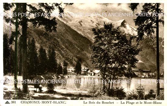 Cartes postales anciennes > CARTES POSTALES > carte postale ancienne > cartes-postales-ancienne.com Auvergne rhone alpes Haute savoie Chamonix Mont Blanc