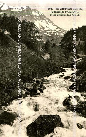Cartes postales anciennes > CARTES POSTALES > carte postale ancienne > cartes-postales-ancienne.com Auvergne rhone alpes Savoie La Giettaz