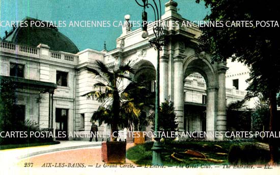 Cartes postales anciennes > CARTES POSTALES > carte postale ancienne > cartes-postales-ancienne.com Auvergne rhone alpes Savoie Aix Les Bains