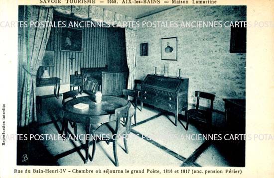Cartes postales anciennes > CARTES POSTALES > carte postale ancienne > cartes-postales-ancienne.com Auvergne rhone alpes Savoie Aix Les Bains