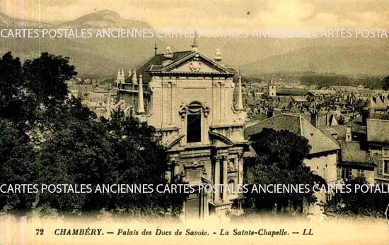 Cartes postales anciennes > CARTES POSTALES > carte postale ancienne > cartes-postales-ancienne.com Auvergne rhone alpes Savoie Chambery