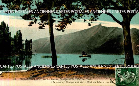 Cartes postales anciennes > CARTES POSTALES > carte postale ancienne > cartes-postales-ancienne.com Auvergne rhone alpes Savoie Aix Les Bains