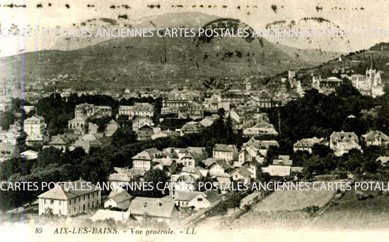 Cartes postales anciennes > CARTES POSTALES > carte postale ancienne > cartes-postales-ancienne.com Auvergne rhone alpes Savoie Aix Les Bains