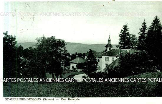 Cartes postales anciennes > CARTES POSTALES > carte postale ancienne > cartes-postales-ancienne.com Auvergne rhone alpes Savoie Saint Offenge Dessous