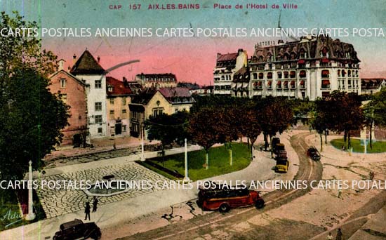 Cartes postales anciennes > CARTES POSTALES > carte postale ancienne > cartes-postales-ancienne.com Auvergne rhone alpes Savoie Aix Les Bains