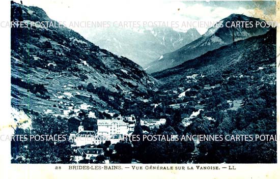 Cartes postales anciennes > CARTES POSTALES > carte postale ancienne > cartes-postales-ancienne.com Auvergne rhone alpes Savoie Brides Les Bains