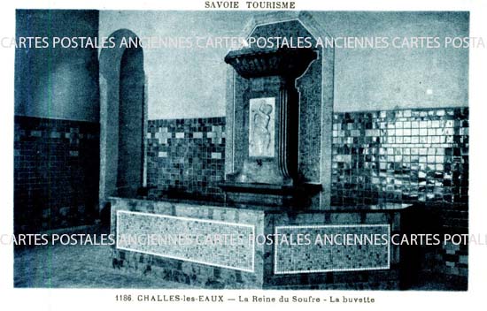 Cartes postales anciennes > CARTES POSTALES > carte postale ancienne > cartes-postales-ancienne.com Auvergne rhone alpes Savoie Challes Les Eaux