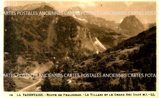 Cartes postales anciennes > CARTES POSTALES > carte postale ancienne > cartes-postales-ancienne.com Auvergne rhone alpes Savoie Pralognan La Vanoise