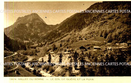 Cartes postales anciennes > CARTES POSTALES > carte postale ancienne > cartes-postales-ancienne.com Auvergne rhone alpes Haute savoie Le Petit Bornand Les Glie
