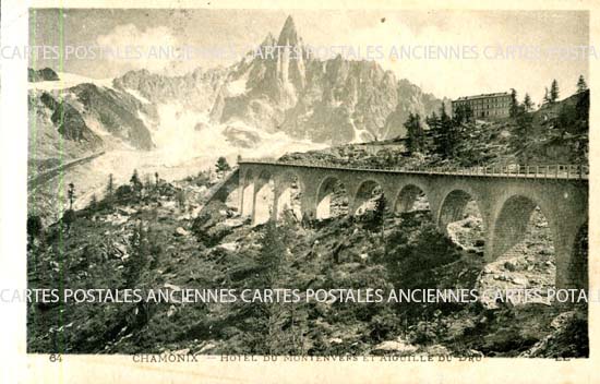 Cartes postales anciennes > CARTES POSTALES > carte postale ancienne > cartes-postales-ancienne.com Auvergne rhone alpes Haute savoie Chamonix Mont Blanc