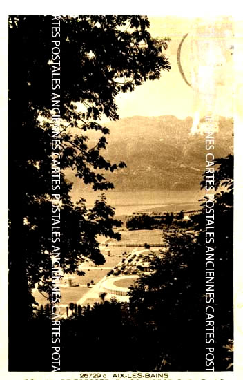 Cartes postales anciennes > CARTES POSTALES > carte postale ancienne > cartes-postales-ancienne.com Auvergne rhone alpes Savoie Aix Les Bains