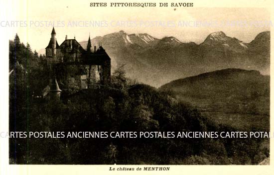 Cartes postales anciennes > CARTES POSTALES > carte postale ancienne > cartes-postales-ancienne.com Auvergne rhone alpes Haute savoie Menthon Saint Bernard