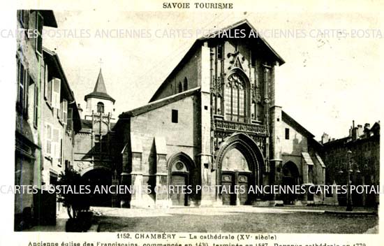 Cartes postales anciennes > CARTES POSTALES > carte postale ancienne > cartes-postales-ancienne.com Auvergne rhone alpes Savoie Chambery