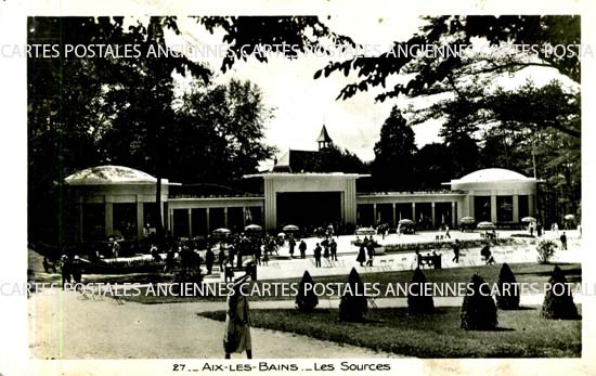 Cartes postales anciennes > CARTES POSTALES > carte postale ancienne > cartes-postales-ancienne.com Auvergne rhone alpes Savoie Aix Les Bains