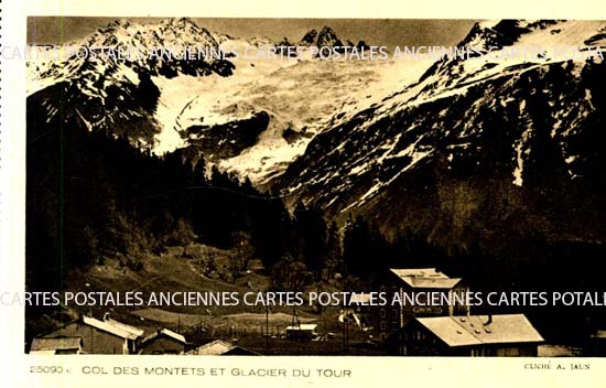 Cartes postales anciennes > CARTES POSTALES > carte postale ancienne > cartes-postales-ancienne.com Auvergne rhone alpes Haute savoie Chamonix Mont Blanc