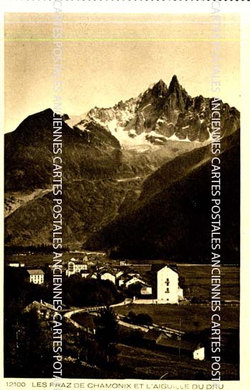 Cartes postales anciennes > CARTES POSTALES > carte postale ancienne > cartes-postales-ancienne.com Auvergne rhone alpes Haute savoie Chamonix Mont Blanc
