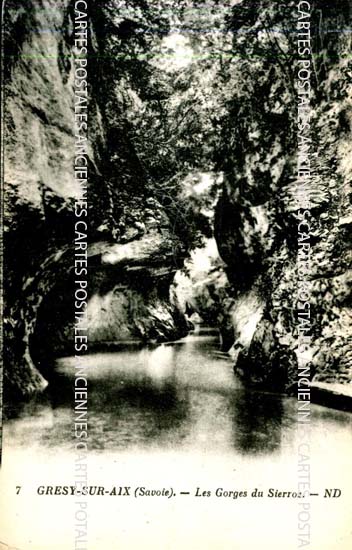 Cartes postales anciennes > CARTES POSTALES > carte postale ancienne > cartes-postales-ancienne.com Auvergne rhone alpes Savoie Gresy Sur Aix