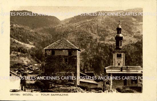 Cartes postales anciennes > CARTES POSTALES > carte postale ancienne > cartes-postales-ancienne.com Auvergne rhone alpes Savoie Bozel
