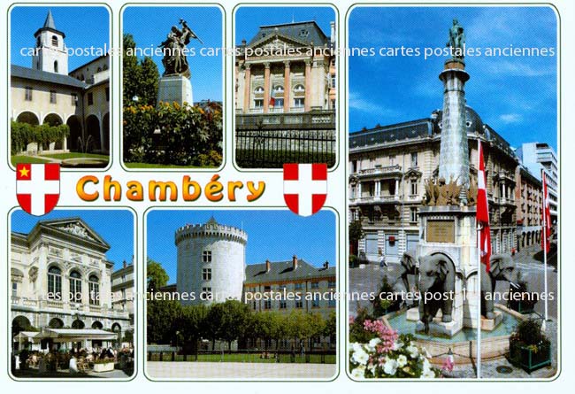 Cartes postales anciennes > CARTES POSTALES > carte postale ancienne > cartes-postales-ancienne.com Auvergne rhone alpes Savoie Chambery