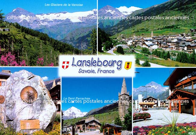 Cartes postales anciennes > CARTES POSTALES > carte postale ancienne > cartes-postales-ancienne.com Auvergne rhone alpes Savoie Lanslebourg Mont Cenis