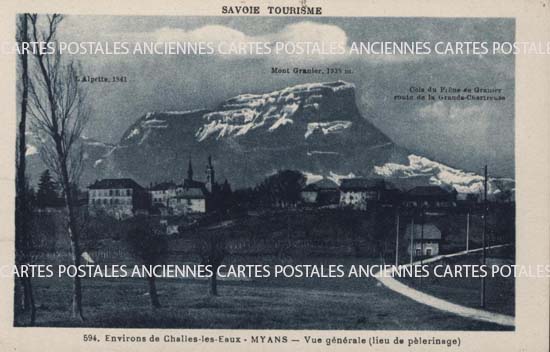 Cartes postales anciennes > CARTES POSTALES > carte postale ancienne > cartes-postales-ancienne.com Auvergne rhone alpes Savoie Myans