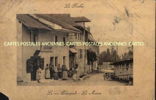 Cartes postales anciennes > CARTES POSTALES > carte postale ancienne > cartes-postales-ancienne.com Auvergne rhone alpes Savoie La Biolle