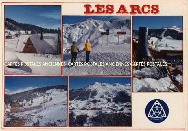 Cartes postales anciennes > CARTES POSTALES > carte postale ancienne > cartes-postales-ancienne.com Auvergne rhone alpes Savoie Les Arcs