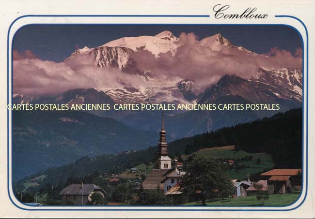 Cartes postales anciennes > CARTES POSTALES > carte postale ancienne > cartes-postales-ancienne.com Auvergne rhone alpes Haute savoie Combloux