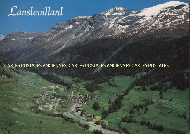 Cartes postales anciennes > CARTES POSTALES > carte postale ancienne > cartes-postales-ancienne.com Auvergne rhone alpes Savoie Lanslevillard