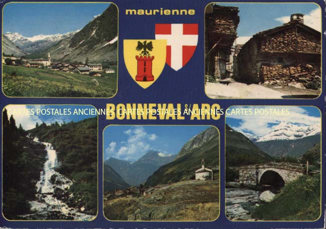 Cartes postales anciennes > CARTES POSTALES > carte postale ancienne > cartes-postales-ancienne.com Auvergne rhone alpes Savoie Bonneval Sur Arc